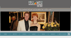 Desktop Screenshot of eastwestfineart.com